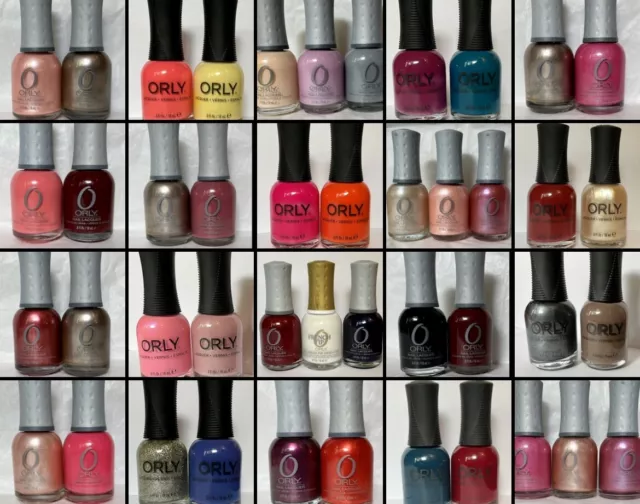 ORLY Nail Lacquer ~ Polish Lots ~ Multiple Color Combos ~ All Full Sized Bottles