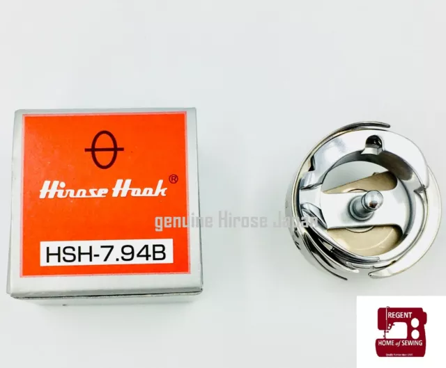 Genuine HIROSE Hook & Base JAPAN Industrial Sewing Machine Hook #HSH-7.94B