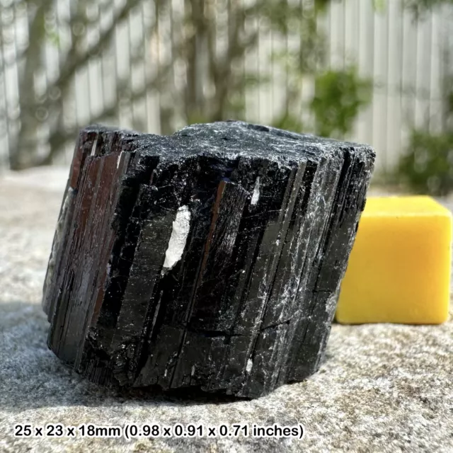 Brazilian black tourmaline - nature's guardian stone of energy protection!