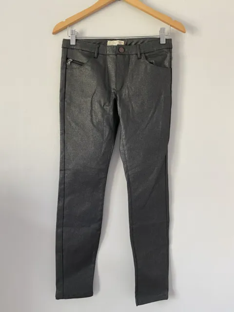 Jeans ragazza argento 13/14 Zara <Z2843