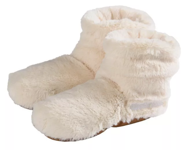 Warmies® Slippies Boots Deluxe beige, Gr. 37-42 - Lavendelfüllung | Stück | 2019