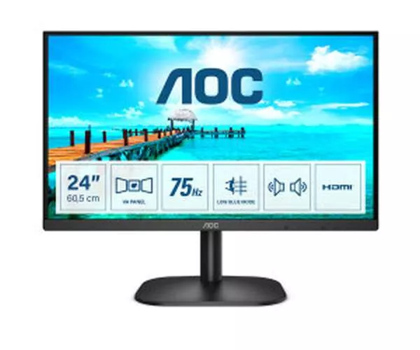 Ecran PC AOC 24B2XDAM 24 pouces dalle VA Ecran PC AOC 24B2XDAM 24 pouces dalle VA