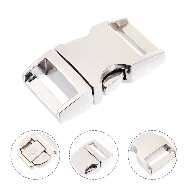 5pcs Personnalisé Boucles De Ceinture Sangle Boucle Boucle en métal