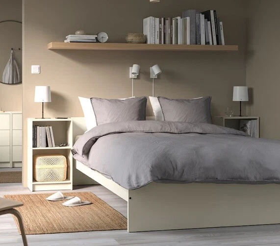 IKEA GURSKEN DOUBLE bed frame Mattress Included £59.00 PicClick UK