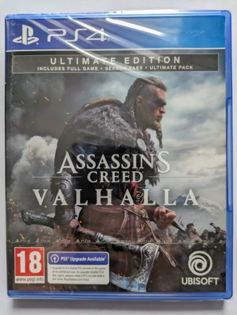 Playstation 4 Assassins Creed Valhalla (Ultimate Edition) (UK IMPORT) Game  NEW