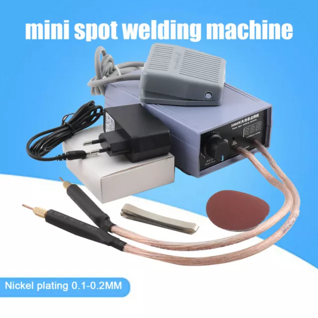 5000W Portable Mini Spot Welder Machine 110V 0.1-0.2MM for DIY Jewelry Tool