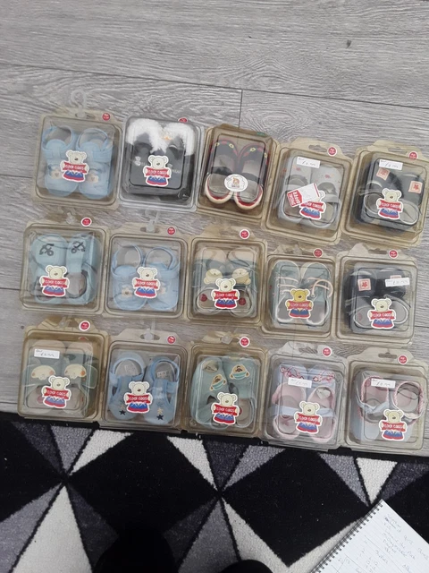 Joblot 5 Of Baby Shoes Size 6-12 months