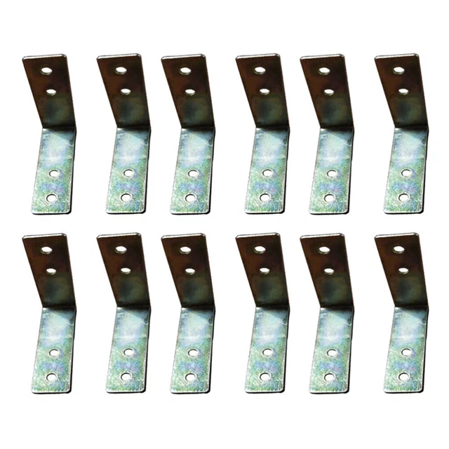 20Pcs Shelf Shelf Hinge Wall Mounted Right Angle Shelf Bracket Heavy Duty Corner
