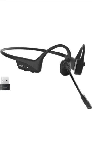 BRAND NEW Shokz OpenComm 2 UC Bone Conduction Stereo Bluetooth Headset USB-A