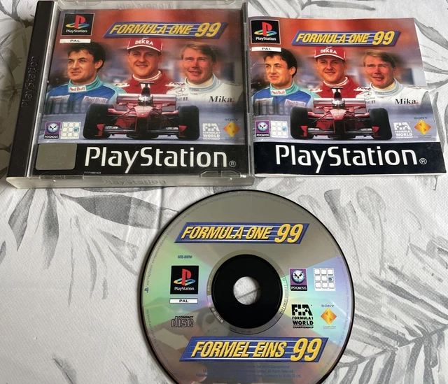 ** FORMULA ONE 99 ** Sony Playstation PS1 Game With Guide Book V Good Con £6.99 PicClick UK