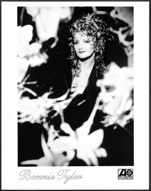 Bonnie Tyler Original 1990s Atlantic Records Promo Photo Rock Pop Vocal