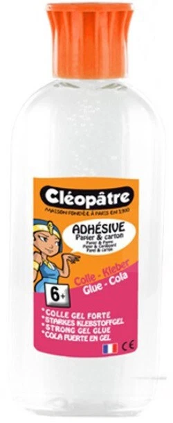 Pegar Fuerte Gel Tope Aplicador Papel Cartón L'Adhesivo Cleopatra