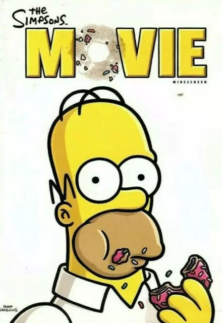 The Simpsons Movie DVD Comedy (2007) Nancy Cartwright Quality Guaranteed