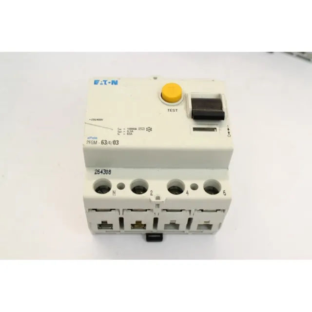 3Pcs EATON PFGM-63/4/03 264308 interrupteur differentiel 63A (B1058) 2