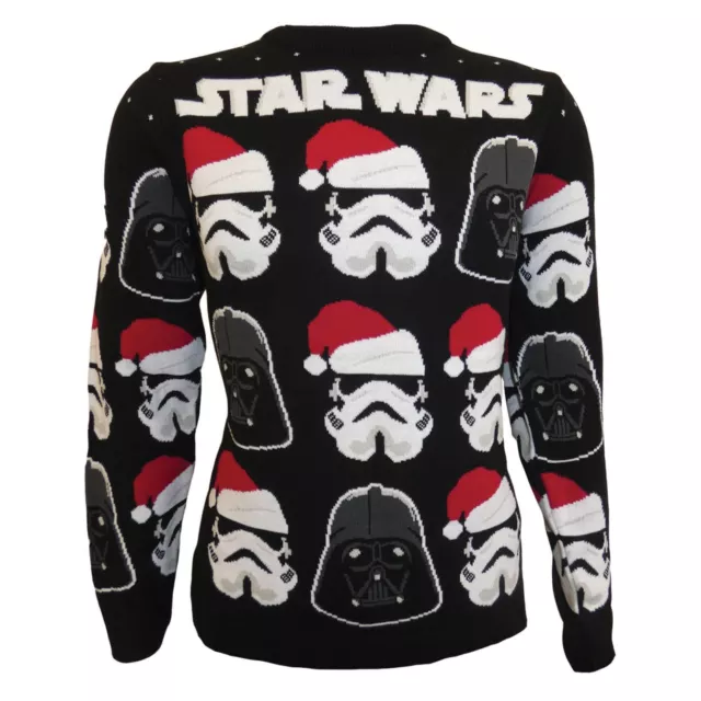 Official Knitted Jumper - Star Wars - Darth/Troopers