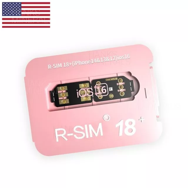 R-SIM18+ RSIM 18+ Nano Unlock Card For iPhone 14 13 12 11 RSIM18+ iOS16