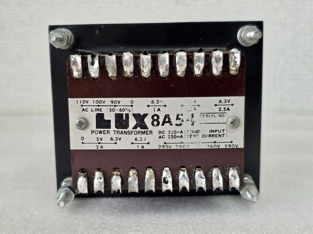 LUXMAN LUX S-1934 Power Transformer Tested from Japan Works