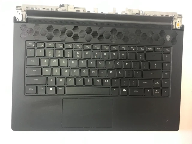 DELL ALIENWARE M15 R5 R6 R7 Palmrest US Backlit Keyboard Touchpad P/N ...
