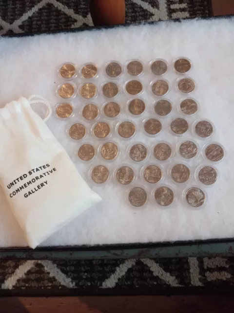 Lot of 37 US State Quarters - Uncirculated