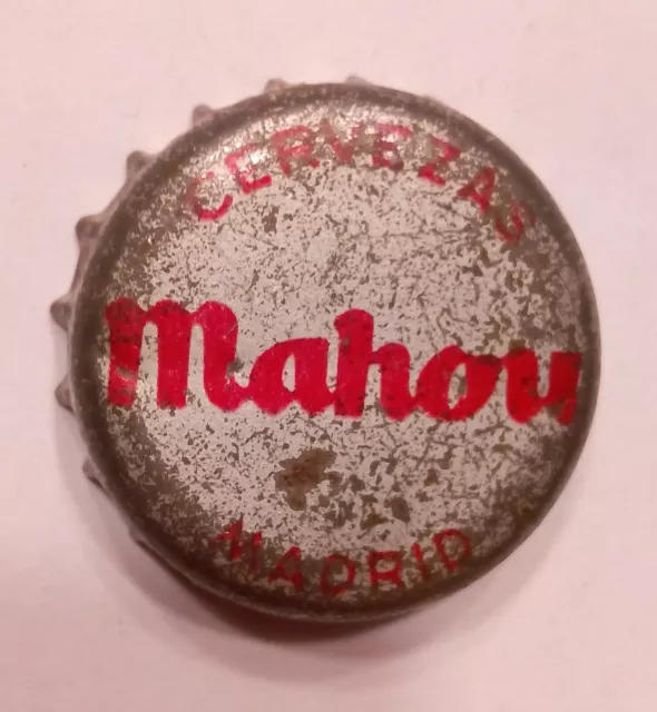 Chapa tapon corona antigua Mahou CCC Spain