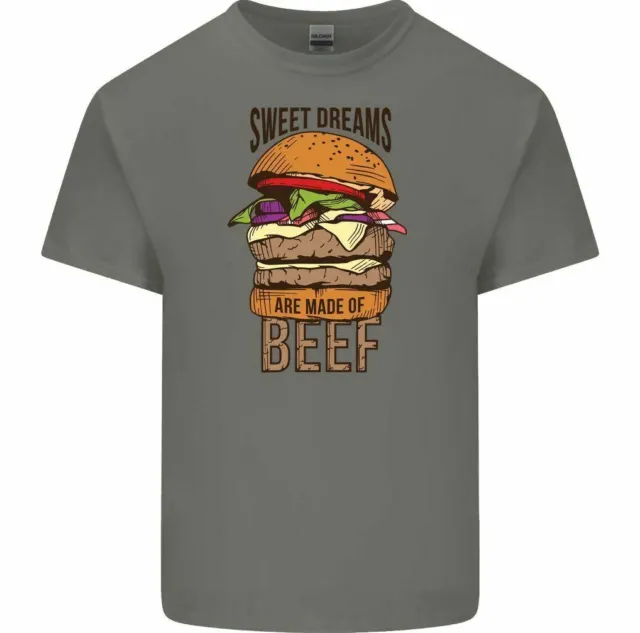 Food Sweet Dreams Are Made of Beef Mens Funny T-Shirt Chef Cook Cooking BBQ