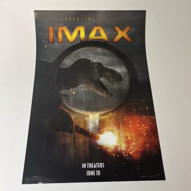 Jurassic World Dominion Poster Official IMAX🔥