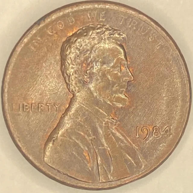 1984 Lincoln Cent Rare Variety. Doubled Die Obverse FS-102