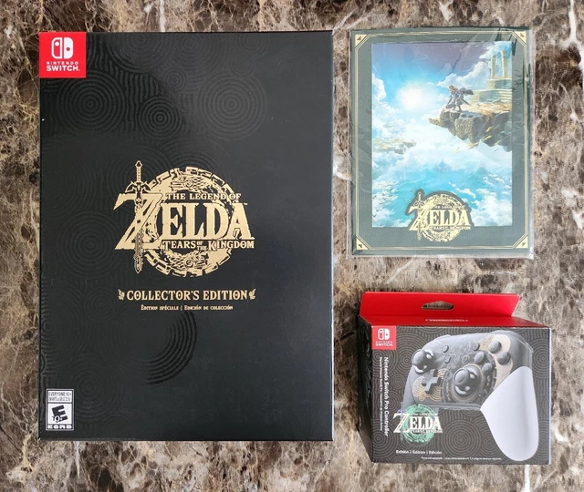 THE LEGEND OF Zelda Tears of the Kingdom Collector's Edition w/ Controller 300.00 PicClick THE LEGEND OF Zelda Tears of the Kingdom Collector's Edition w/ Controller 300.00 PicClick