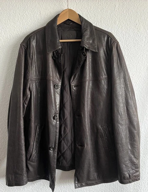 Strellson Lederjacke  I Farbe SCHWARZ I Swiss Cross Top Zustand Gr. L #18