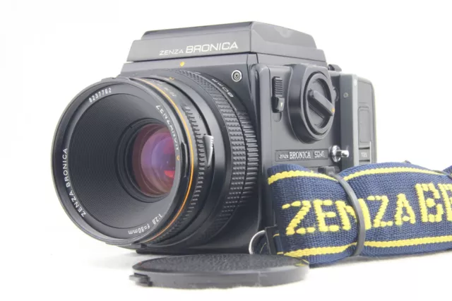 [ près De Mint ] Zenza Bronica Sq-Ai Taille Level Viseur Zenzanon S 80mm F/2.8