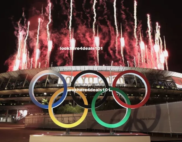 OLYMPICS 2020 Photo 4x6 Tokyo Japan National Stadium Summer Games