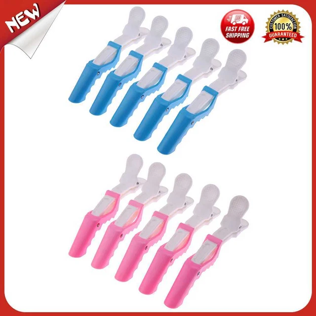es 5x Alligator Hair Clips Salon Hairdressing Hair Sectioning Clamp Hairpin Styl