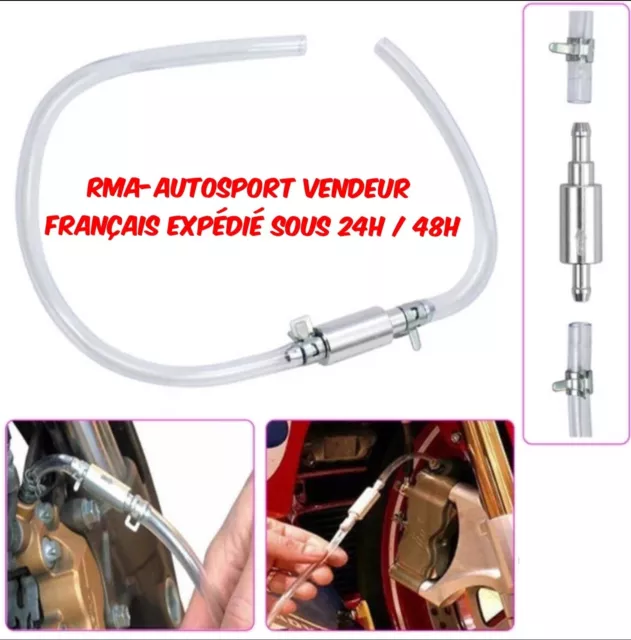 Kit Purgeur De Liquide De Frein vidange Purge voitures moto Pour Disque De Frein