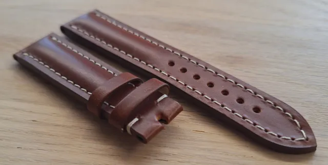 BREITLING CINTURINO WATCH STRAP - mm. 20/18 BROWN