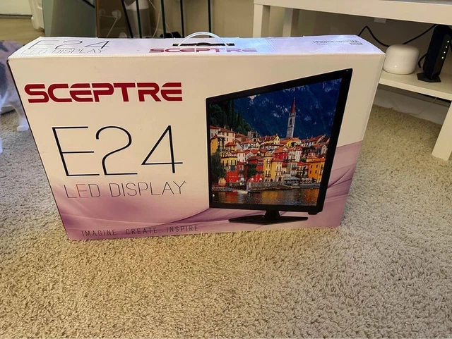 Sceptre E24 tv unopened with usb, hdmi