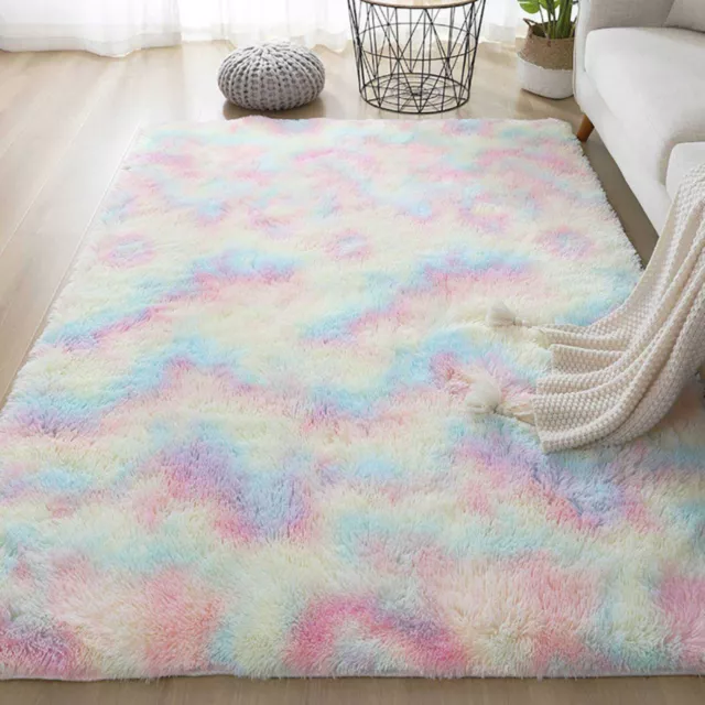 Luxury Fluffy Rug Ultra Soft Shag Area Rugs For Bedroom Living Room Furry Rugs