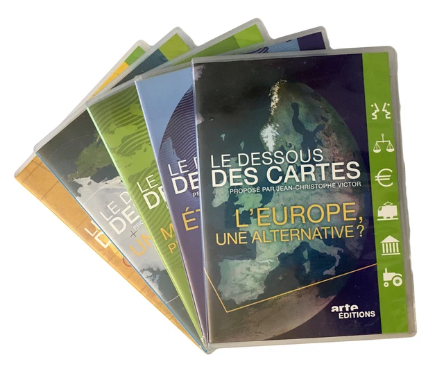 Le dessous des cartes - 5 DVD
