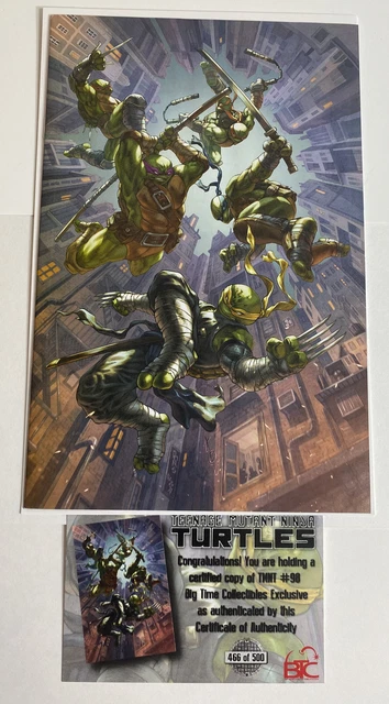 🔥 Teenage Mutant Ninja Turtles #98 Alan Quah Virgin Variant Jennika TMNT IDW NM