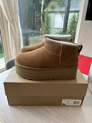 classic mini platform boot chestnut