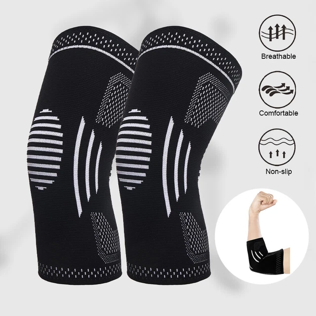 Elbow Brace Support Easy Fit Compression Sleeve Tennis Golfer Arthritis Pain Gym