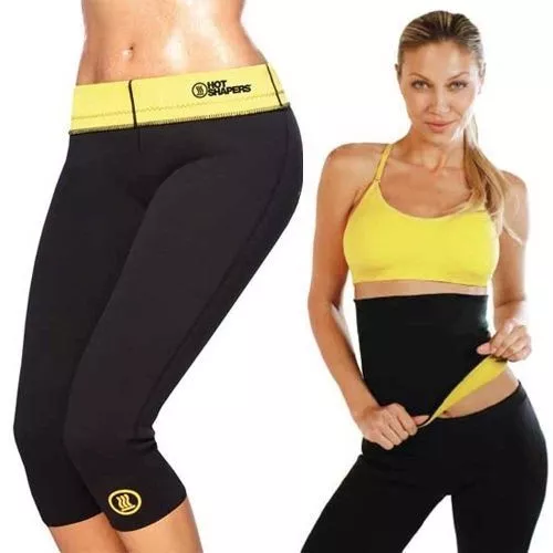 HOT SHAPERS COMPLETO TUTA FASCIA + PANTALONI SAUNA DIMAGRANTE FITNESS  promo