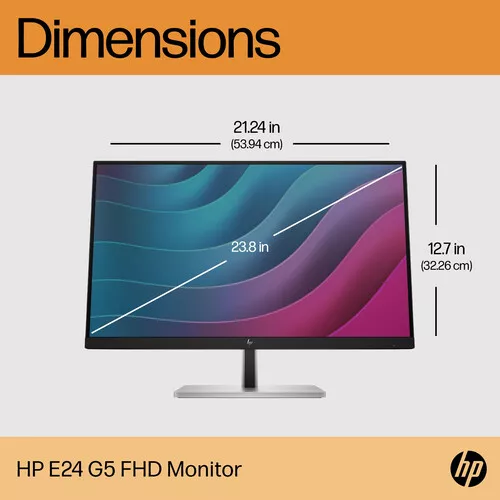 HP E24 G5 - E-Series - LED-Monitor - 60.5 cm (23.8") 3