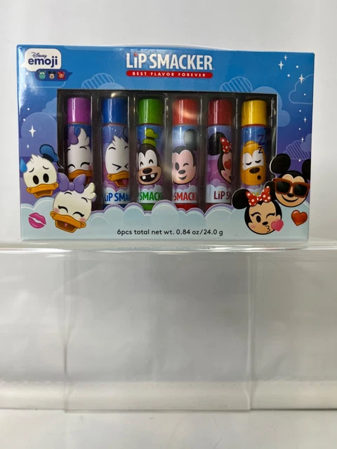 Disney Emoji Mickey mouse Minnie Donald Duck 6 pc set new Best Flavor Forever