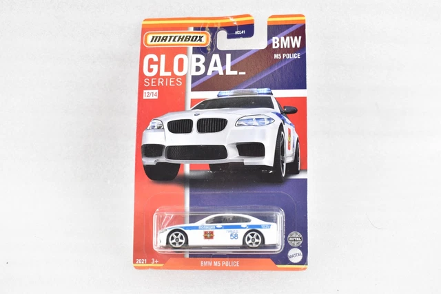 🚀 Matchbox Global Series BMW M5 Police Car - Russia 12/14 NEW