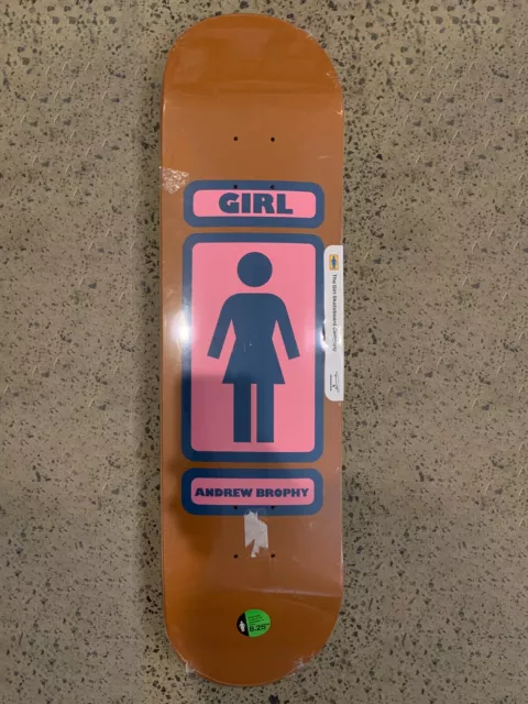 Girl Skateboards 8.25 Deck - Andrew Brophy - '93 Til - Pop Secret - NEW