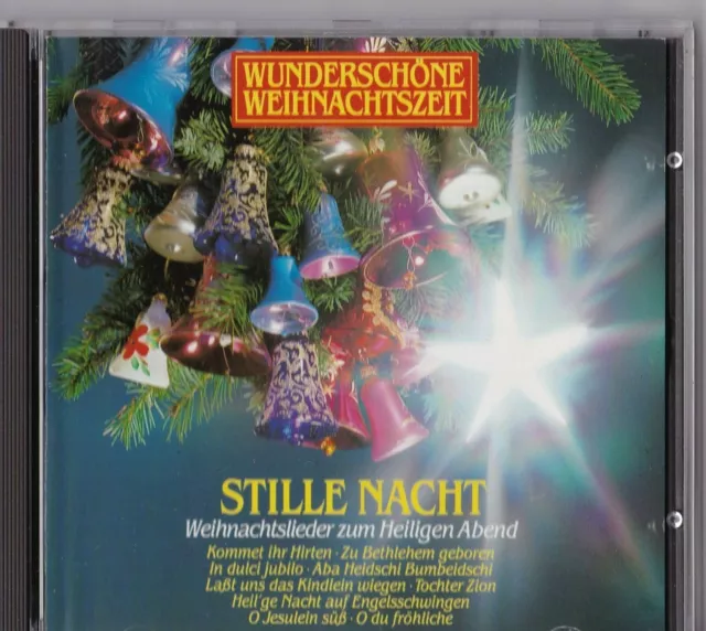 Cd - Wunderschöne Weihnachtszeit - Stille Nacht  " Neuwertig " #T63#