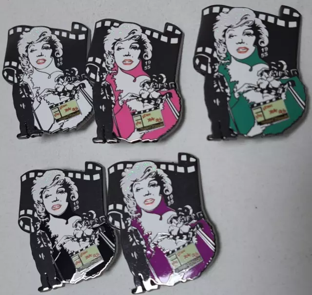 1 Super Beau Pin's Charlie Chaplin Marylin Monroe Ciné Au Choix Clap Grand Film