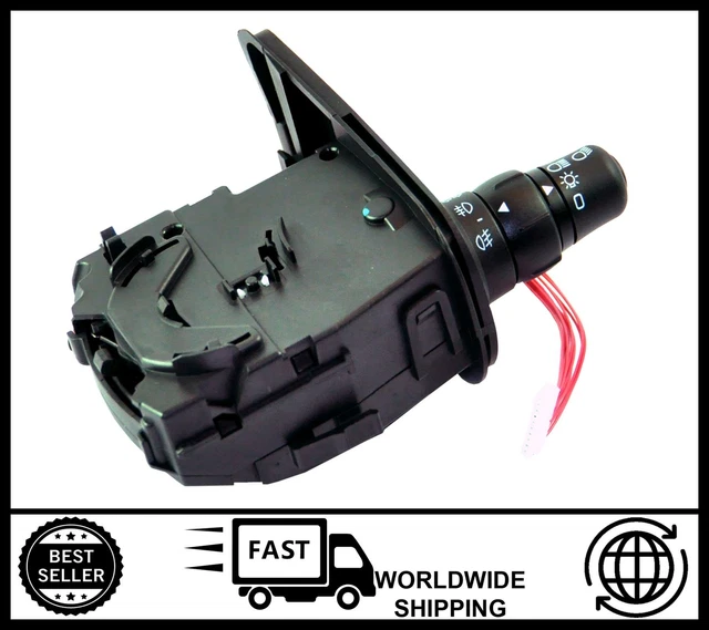 Interruttore Indicatore Luce Per Peugeot, Citroen, Fiat - Ricambio Compatibile