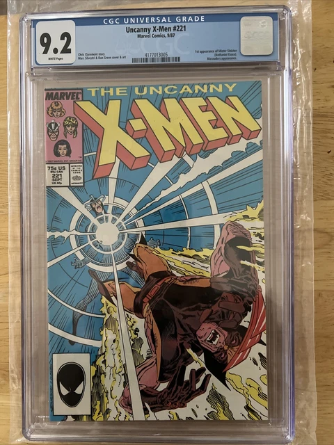 Uncanny X-Men #221 (1987) Marvel CGC 9.2 - 1st Appearance of Mister Sinister