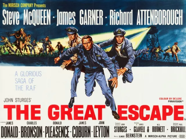 The Great Escape  16" x 12" Photo Repro Film Poster